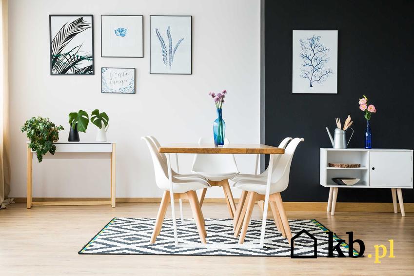 Nowoczesne dywany bardzo dobrze sprawdzają się w mieszkaniach w stylu skandynawskim, mają bowiem stonowaną kolorystykę i są delikatne.