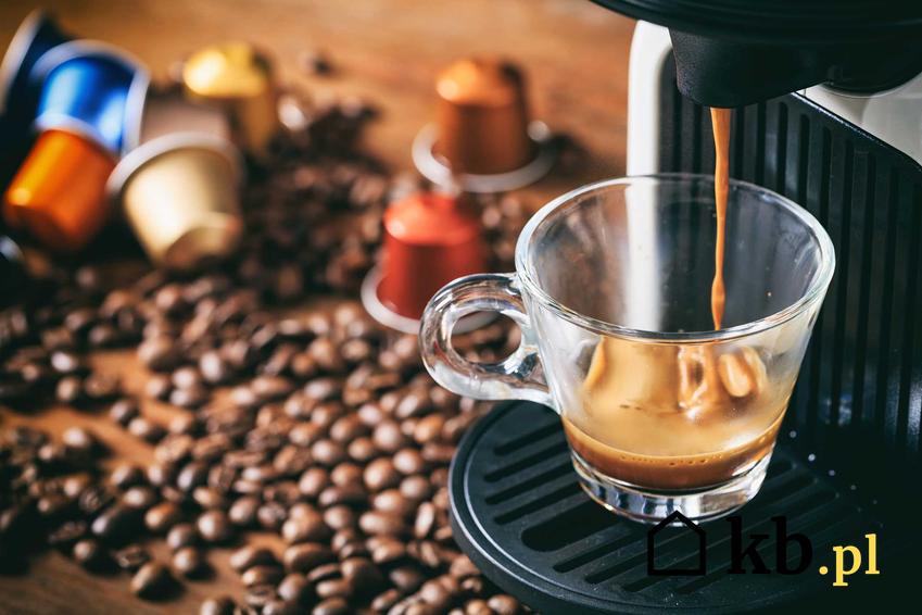 Ekspres do kawy na kapsułki podczas przygotowywania kawy oraz porady, jaki ekspres kapsułkowy wybrać