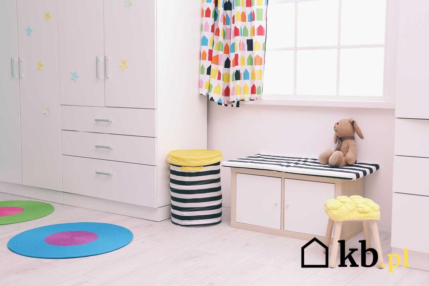 Szafa dla dziecka w pokoju dziecięcym oraz biała szafa do pokoju dziecięcego i inne kolory oraz jej wybór