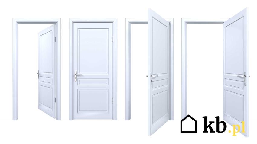 Białe drzwi i ościeżnica regulowana, czyli futryny opaskowe, a także cena drzwi z ościeżnicą regulowaną