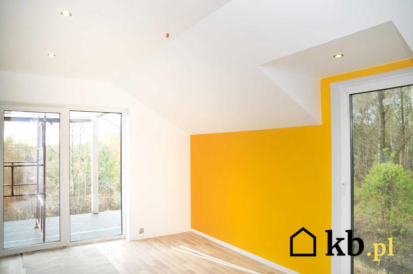 Pomalowana na żółto ściana w pokoju, a także salon na żółto i czy warto pomalować salon na żółty kolor