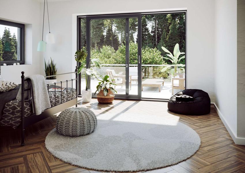 Okna i drzwi przesuwne SYNEGO SLIDE zapewniają nowoczesny design i wysoki komfort związany z codziennym użytkowaniem okien i drzwi tarasowych