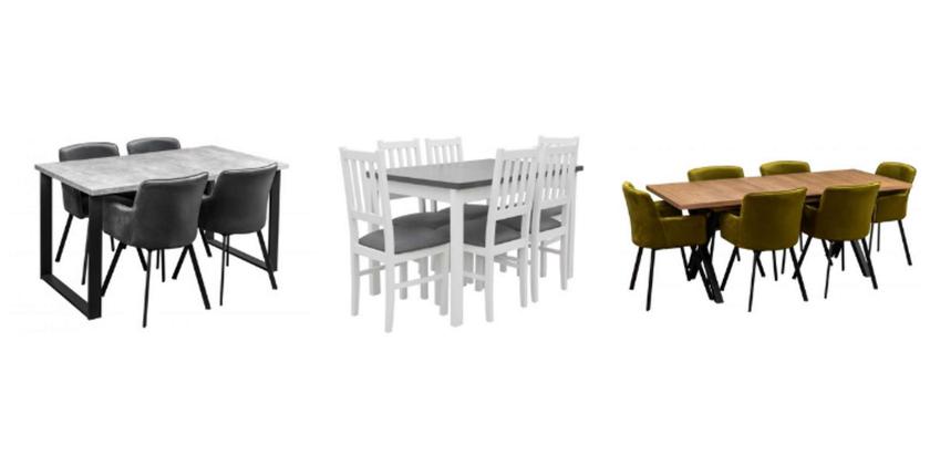 Jak dobrać stół i krzesła do wnętrza? – pomysły, aranżacje, porady