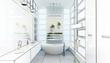 Projekty łazienek - przykładowe aranżacje, wzory, wystrój i pomysły na urządzenie dużej i małej łazienki