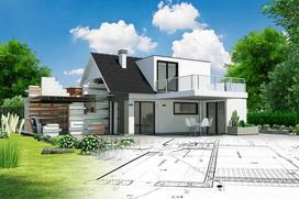 Koszt budowy domu jednorodzinnego piętrowego z piwnicą - 180 m2