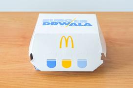 Cena burgera Drwal w McDonalds - w sezonie 22/23 drożej o 9 zł
