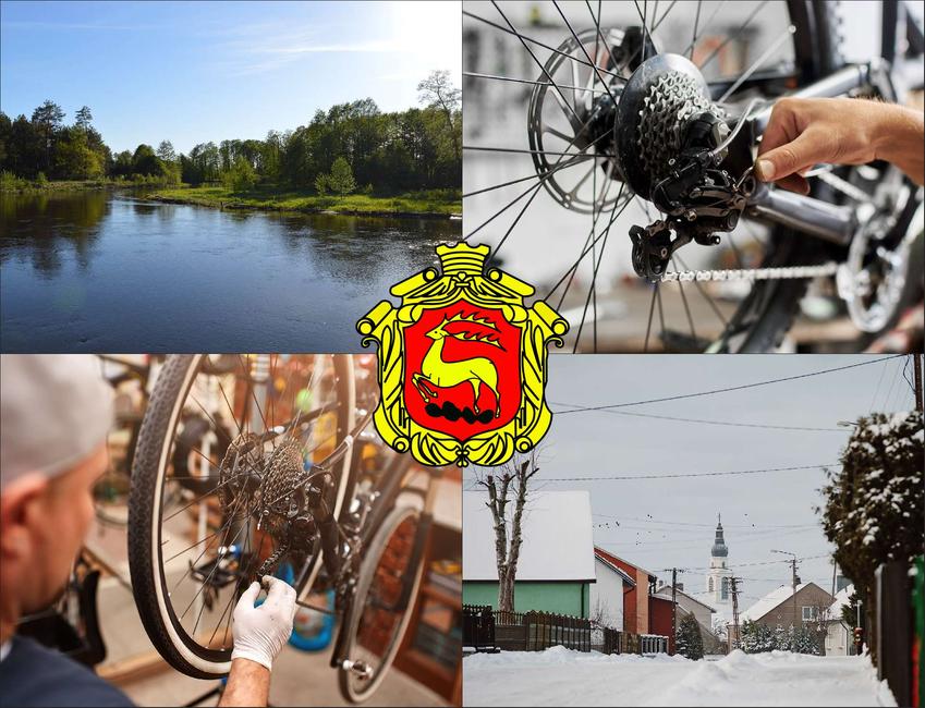 Łomża - cennik serwisów rowerowych - sprawdź lokalne ceny naprawy rowerów