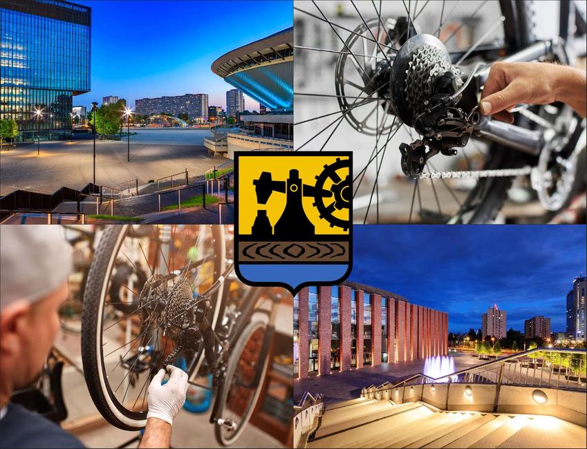 Katowice - cennik serwisów rowerowych - sprawdź lokalne ceny naprawy rowerów