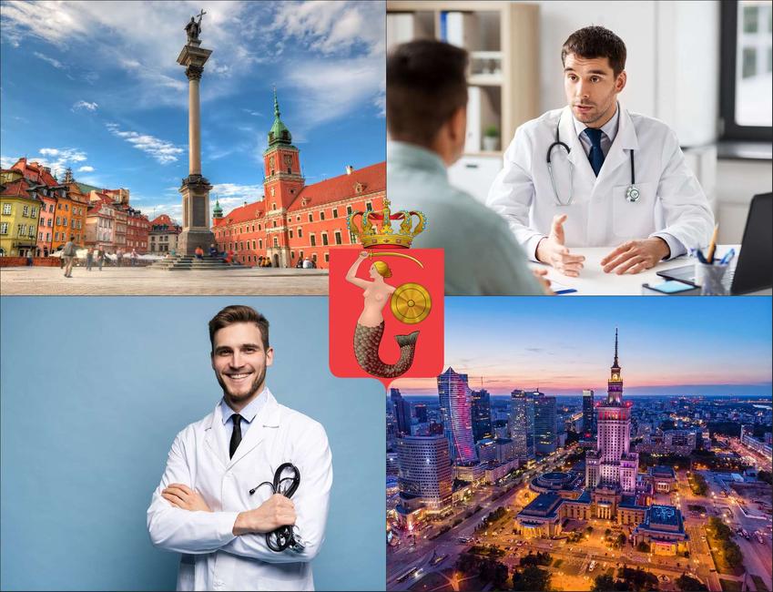 Warszawa - cennik wizyt u pulmonologa - sprawdź lokalne ceny prywatnej konsultacji