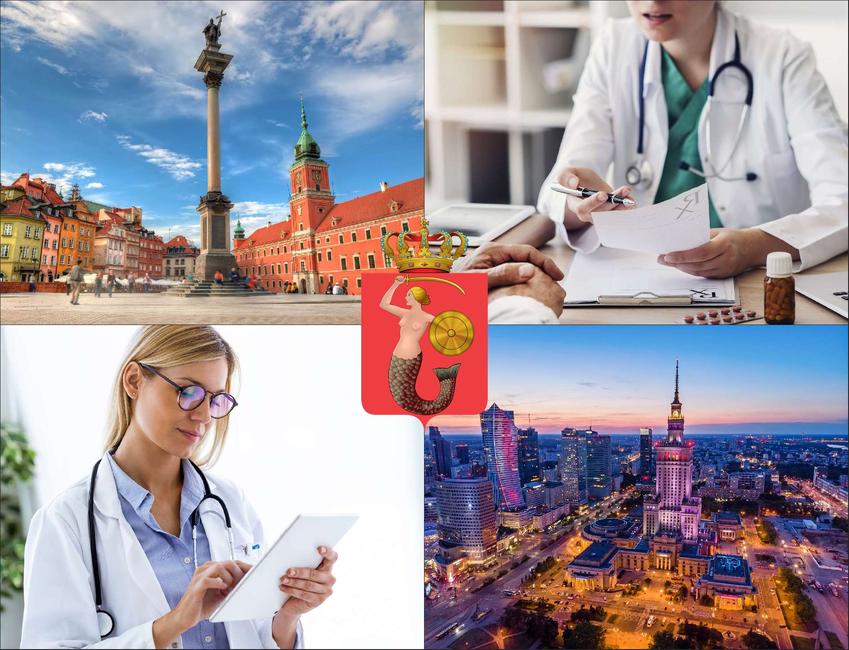 Warszawa - cennik wizyt u internistów - sprawdź lokalne ceny wizyt