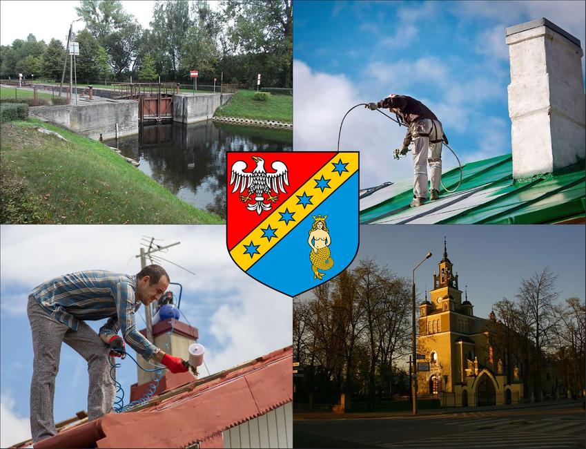 Białobrzegi - cennik malowania dachów - zobacz lokalne ceny