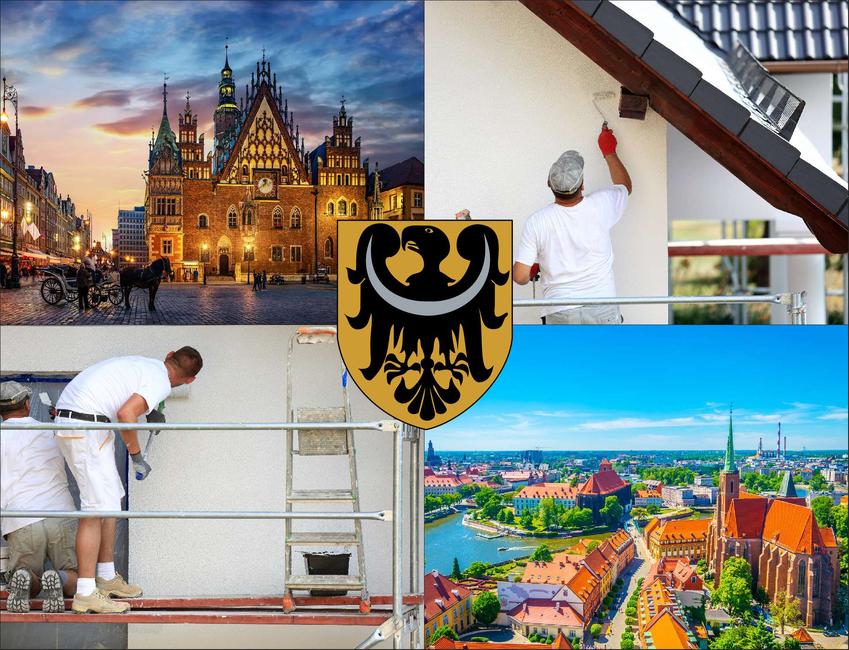Wrocław - cennik malowania elewacji - sprawdź ceny u lokalnych firm