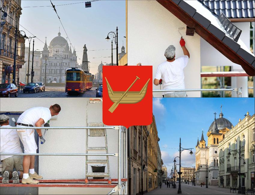 Łódź - cennik malowania elewacji - sprawdź ceny u lokalnych firm