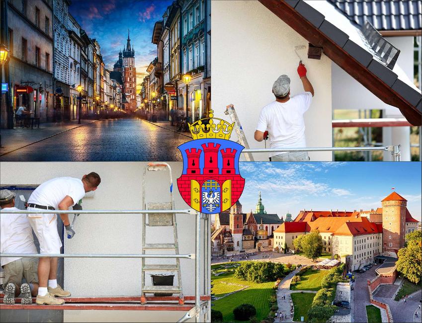 Kraków - cennik malowania elewacji - sprawdź ceny u lokalnych firm