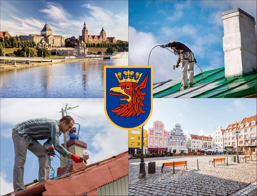 Szczecin - cennik malowania dachów - zobacz lokalne ceny