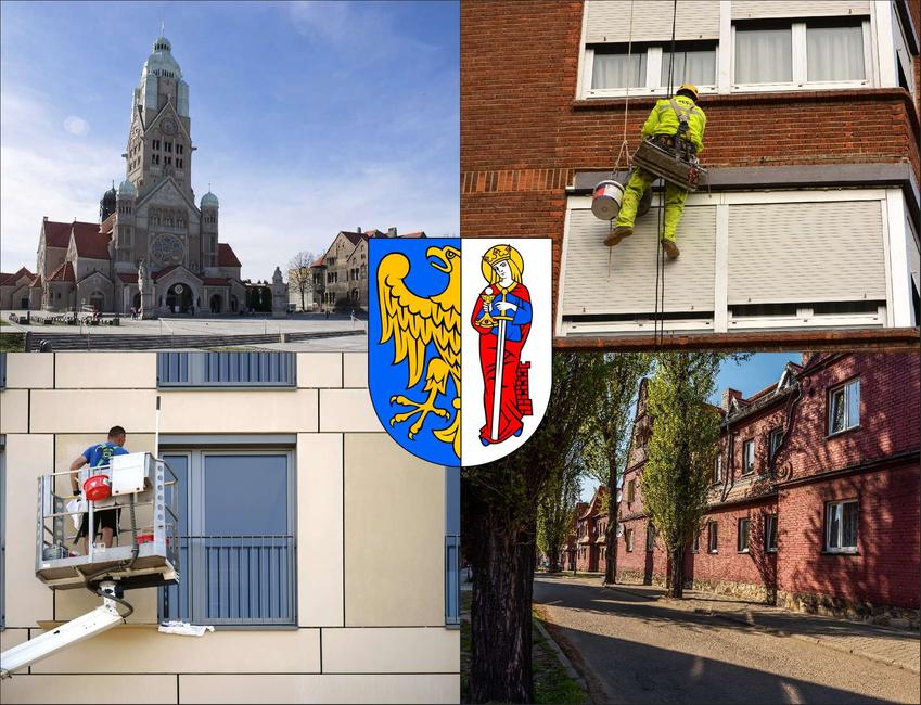 Ruda Śląska - cennik mycia elewacji - sprawdź lokalne ceny czyszczenia elewacji