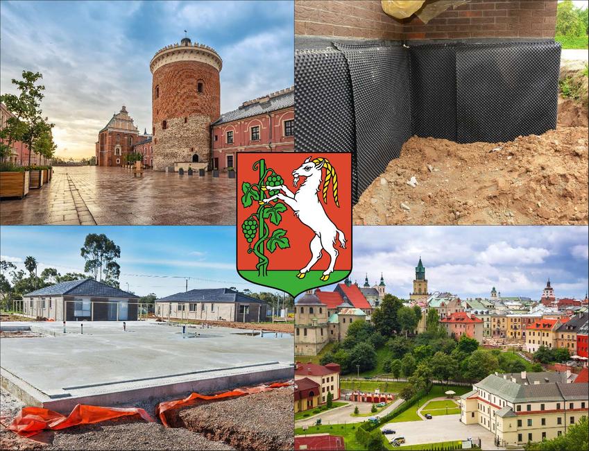 Lublin - cennik budowy i izolacji fundamentów - sprawdź ceny hydroizolacji fundamentów w okolicy
