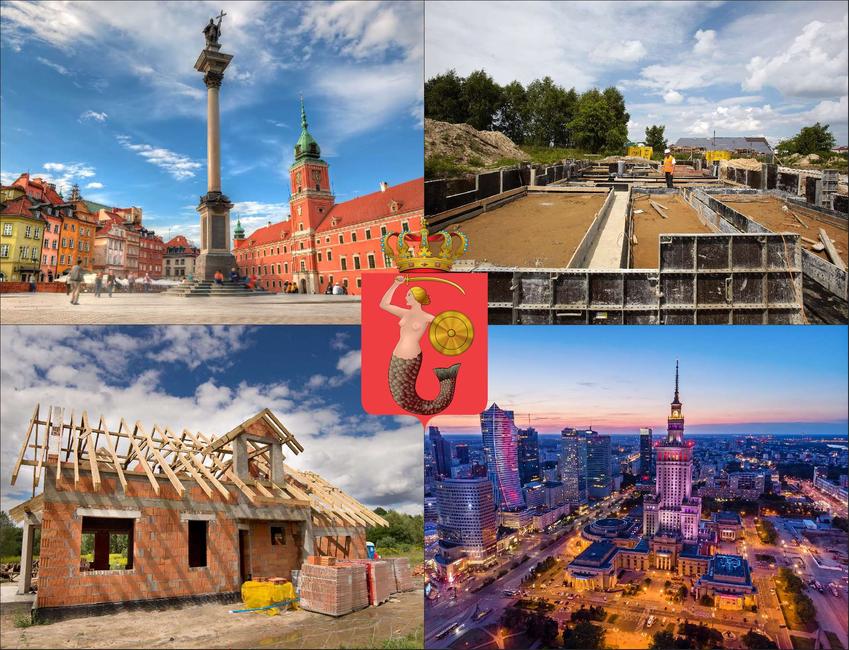 Warszawa - cennik budowy domów kompleksowo - sprawdź lokalne ceny
