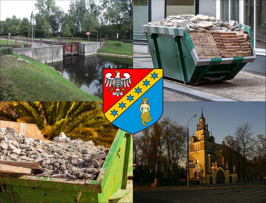 Białobrzegi - cennik kontenerów na gruz - zobacz lokalne ceny