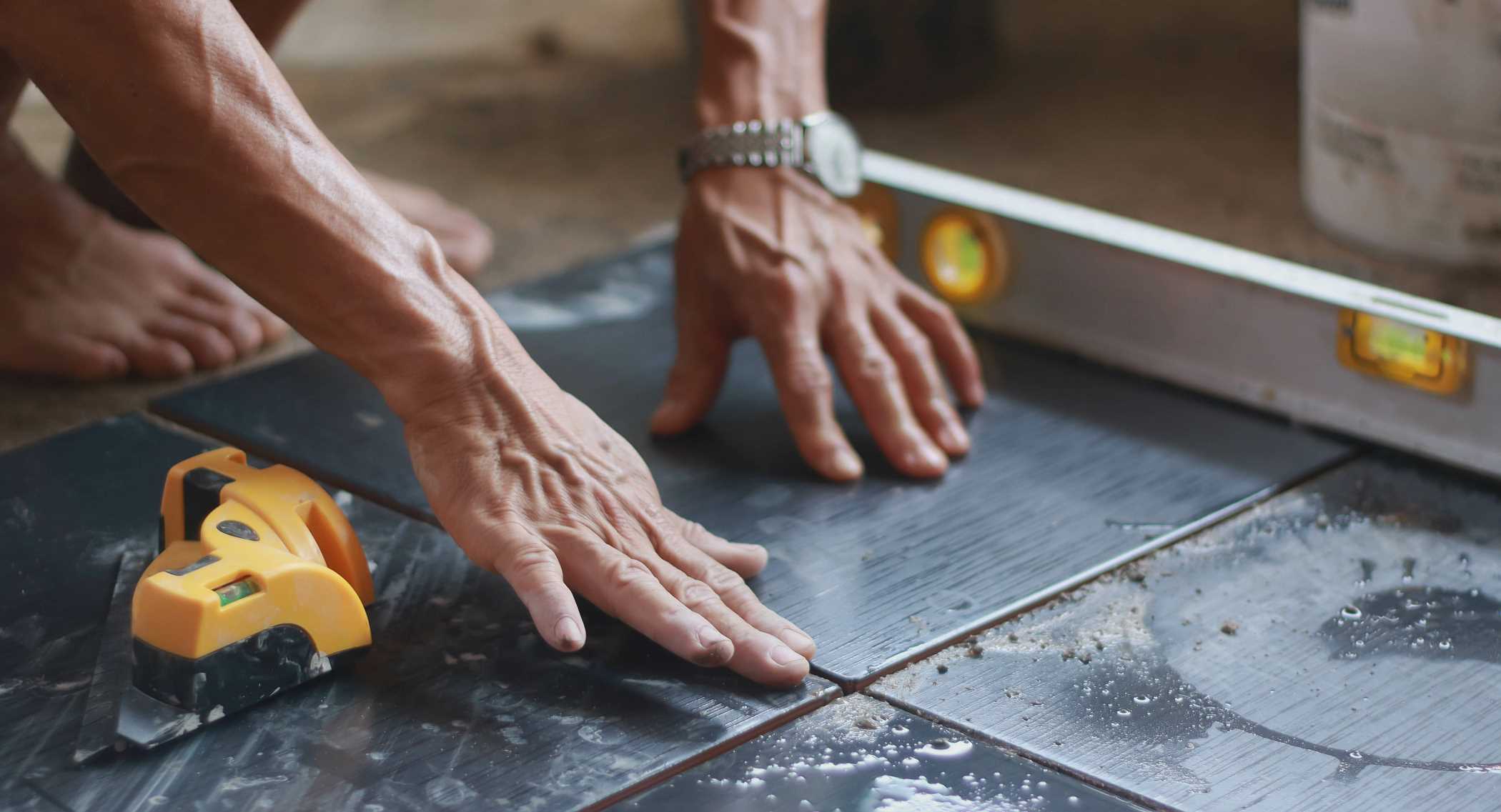 Tiling works